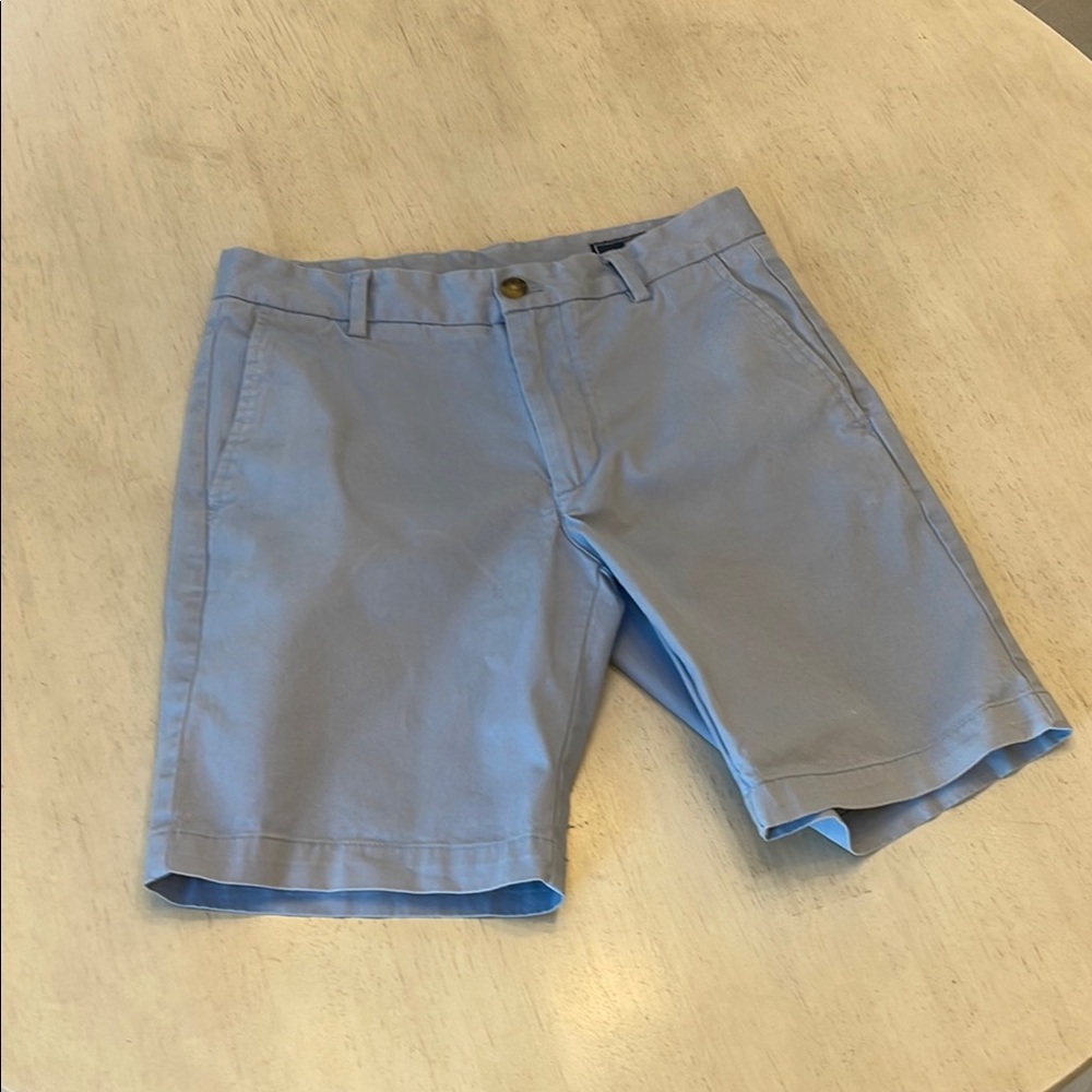 Vineyard Vines Blue Flat Front Shorts